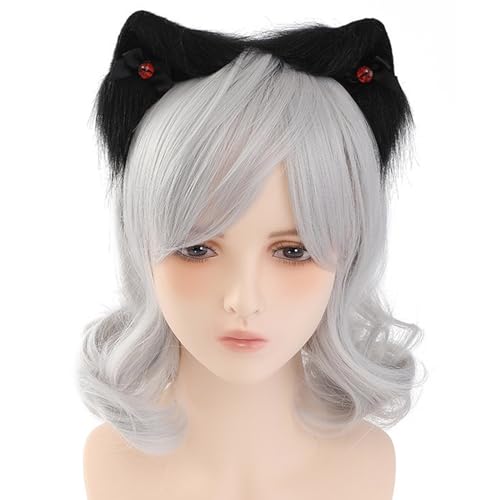 Ear Headbands With Devil Eye Animes Theme Gatherings Hairband Movie Enthusiasts Plush Headbands For Teens Adult Cats Ear Headbands Adult Size Cats Ear Headbands Makeup Cats Ear Headbands For Face von JIUJIUWO