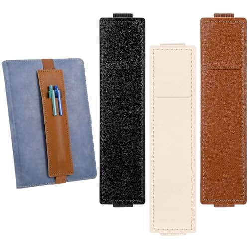 JIYIN 3 Stück Stifthalter Notizbuch, 18cm×4.5cm Stiftringhalter Stifthalter Notizbuch-Stifthalter Stiftschlaufe Wiederverwendbares Buch Pen Loop mit Elastisch Band für Tagebücher Notizbücher Tablet JIYIN 3 Stück Stifthalter Notizbuch, 18cm×4.5cm Stiftringhalter Stifthalter Notizbuch-Stifthalter Stiftschlaufe Wiederverwendbares Buch Pen Loop mit Elastisch Band für Tagebücher Notizbücher Tablet von JIYIN