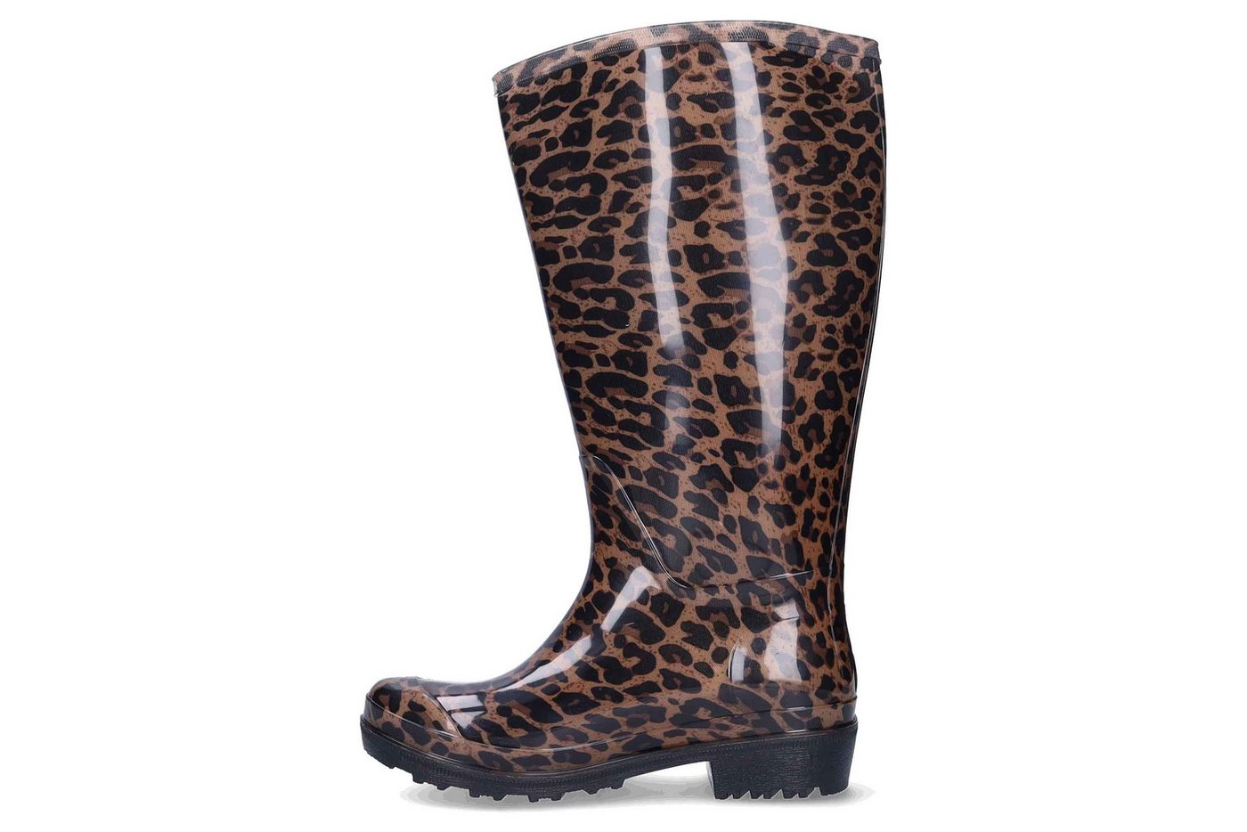 JJ Footwear 9900013-351Bruin/Beige Leopard Gummistiefel von JJ Footwear