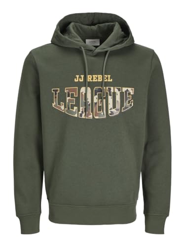 JJ REBEL Herren Jrebhamilton Sweat Hood Kapuzenpullover, Kombu Green, L EU JJ REBEL Herren Jrebhamilton Sweat Hood Kapuzenpullover, Kombu Green, L EU von JJ REBEL