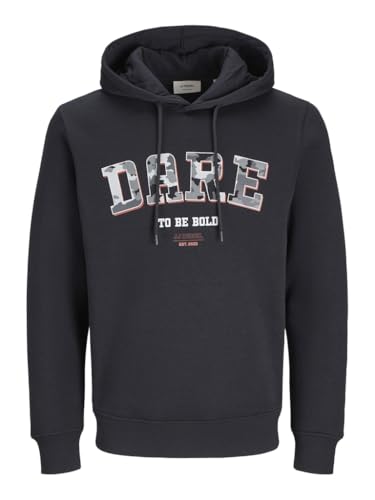 JJ REBEL Herren Jrebhamilton Sweat Hood Kapuzenpullover, Schwarz, M EU JJ REBEL Herren Jrebhamilton Sweat Hood Kapuzenpullover, Schwarz, M EU von JJ REBEL