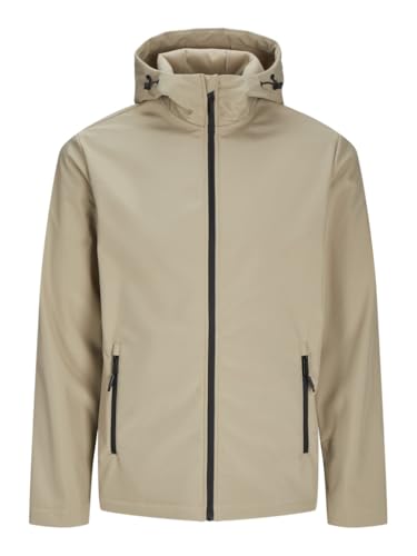 JJ REBEL Herren Jrebliam Softshell Jacket Jacke, Crockery, S von JJ REBEL
