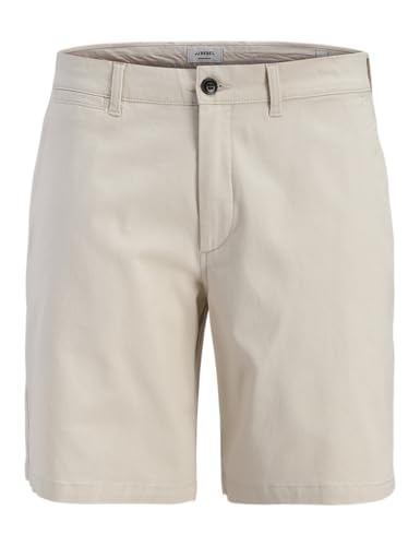 JJ REBEL Herren Jrebsharp Chino Short Sn, Moonbeam, L von JJ REBEL