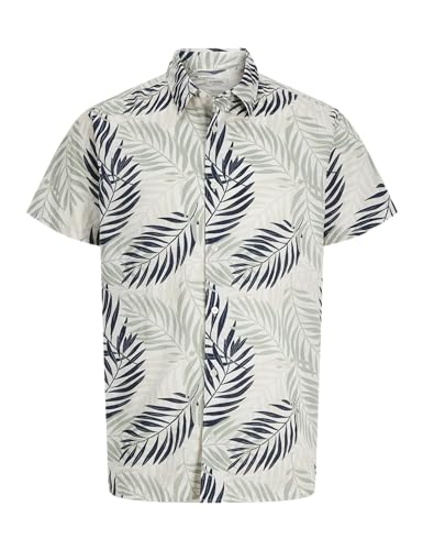 JJ REBEL Herren Jrebverdant Poplin Shirt Ss, Cloud Dancer, XXL JJ REBEL Herren Jrebverdant Poplin Shirt Ss, Cloud Dancer, XXL von JJ REBEL