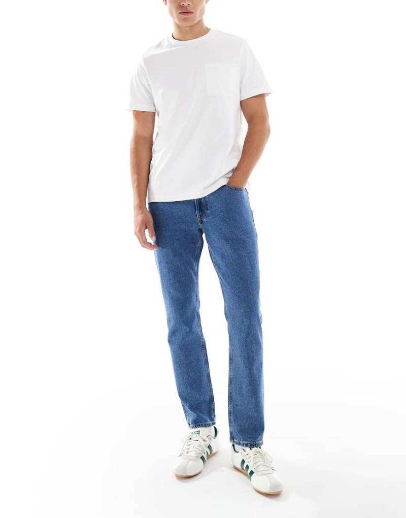 JJ Rebel - Noah - Straight Jeans in Blau von JJ Rebel