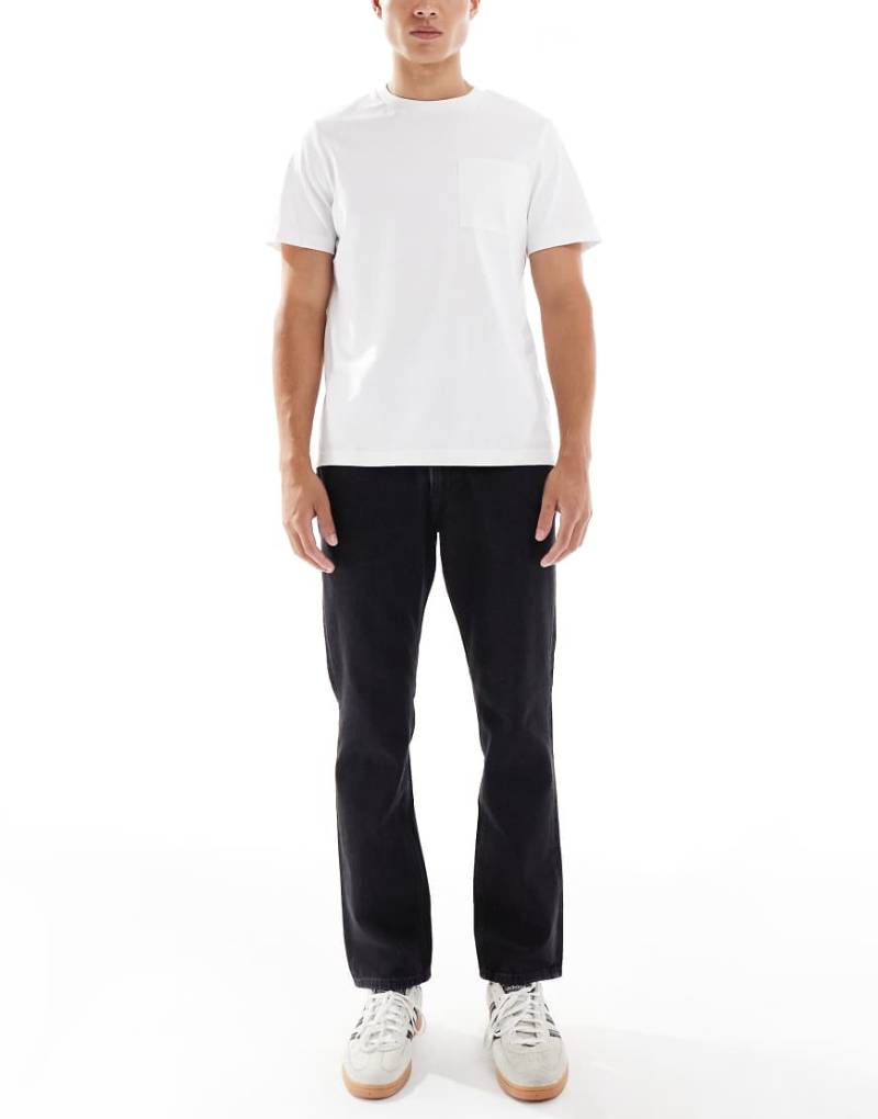 JJ Rebel - Noah - Straight Jeans in Schwarz von JJ Rebel