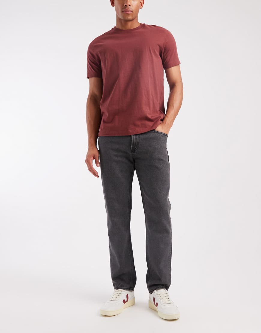JJ Rebel - Noah - Straight Jeans in grauer Waschung von JJ Rebel