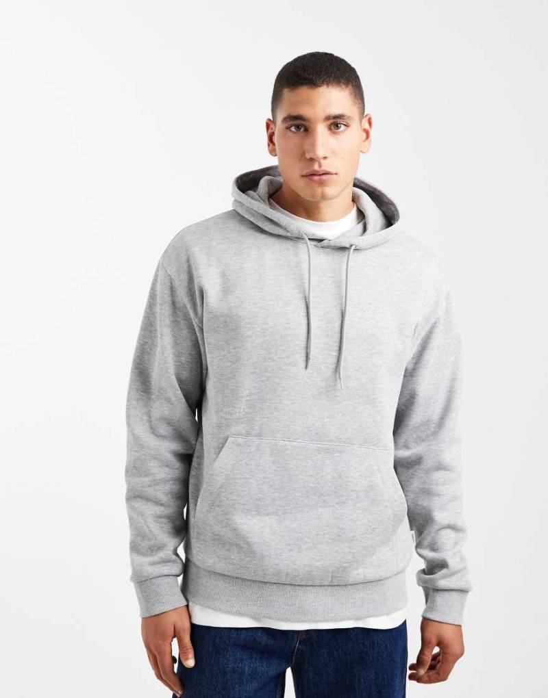 JJ Rebel - Oversize-Kapuzenpullover in Grau von JJ Rebel