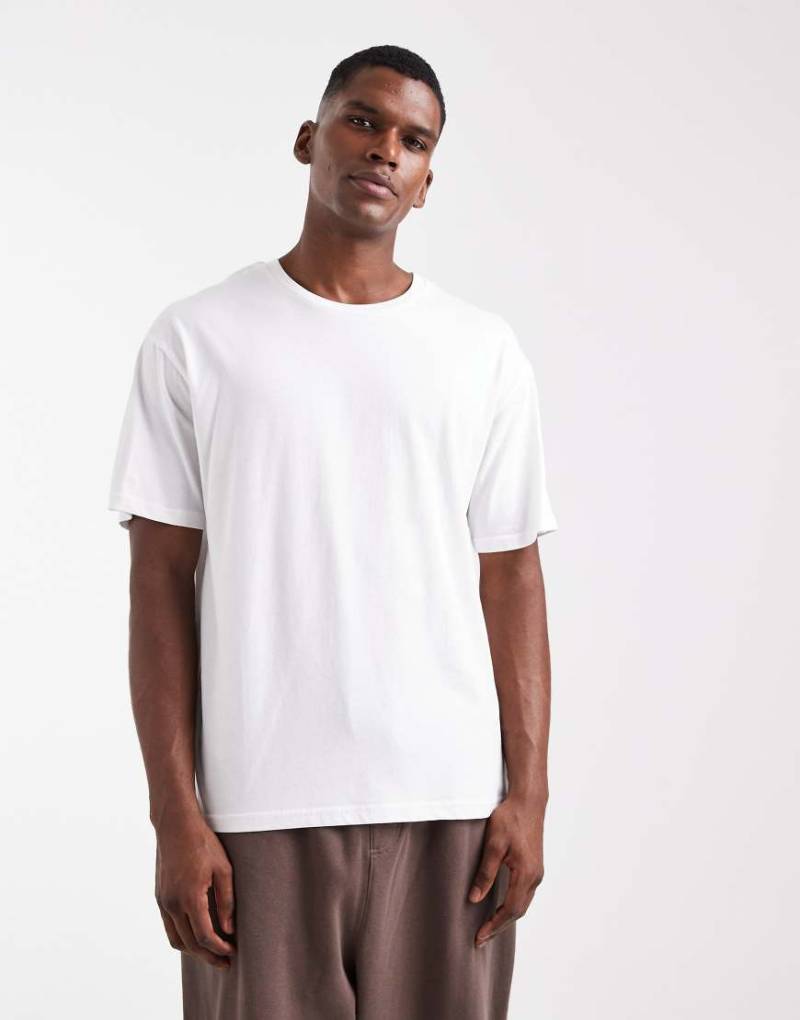 JJ Rebel - Oversize-T-Shirt in Weiß von JJ Rebel