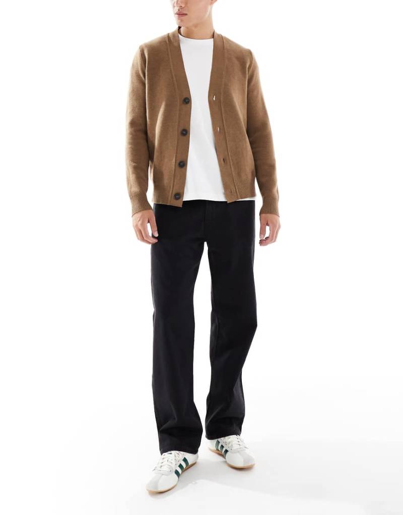 JJ Rebel - Phil - Baggy Fit Jeans in verwaschenem Schwarz von JJ Rebel