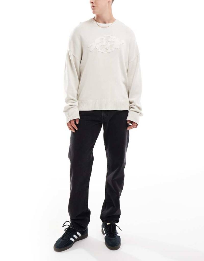 JJ Rebel - Ryan - Straight Jeans in schwarzer Waschung JJ Rebel - Ryan - Straight Jeans in schwarzer Waschung von JJ Rebel