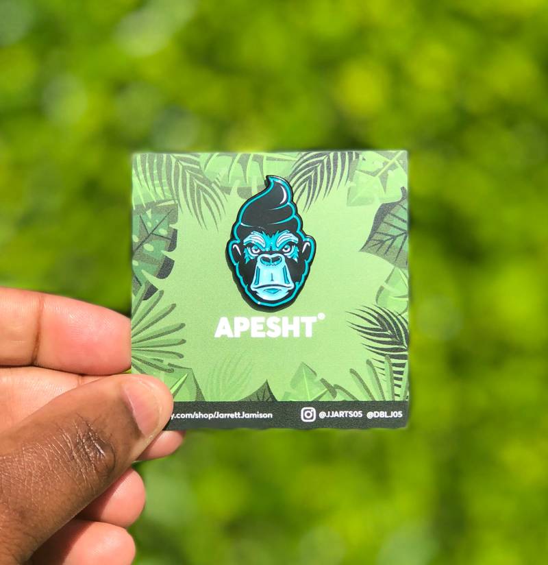 Apesht Emaille Pin | Anstecknadel von JJARTSLLC
