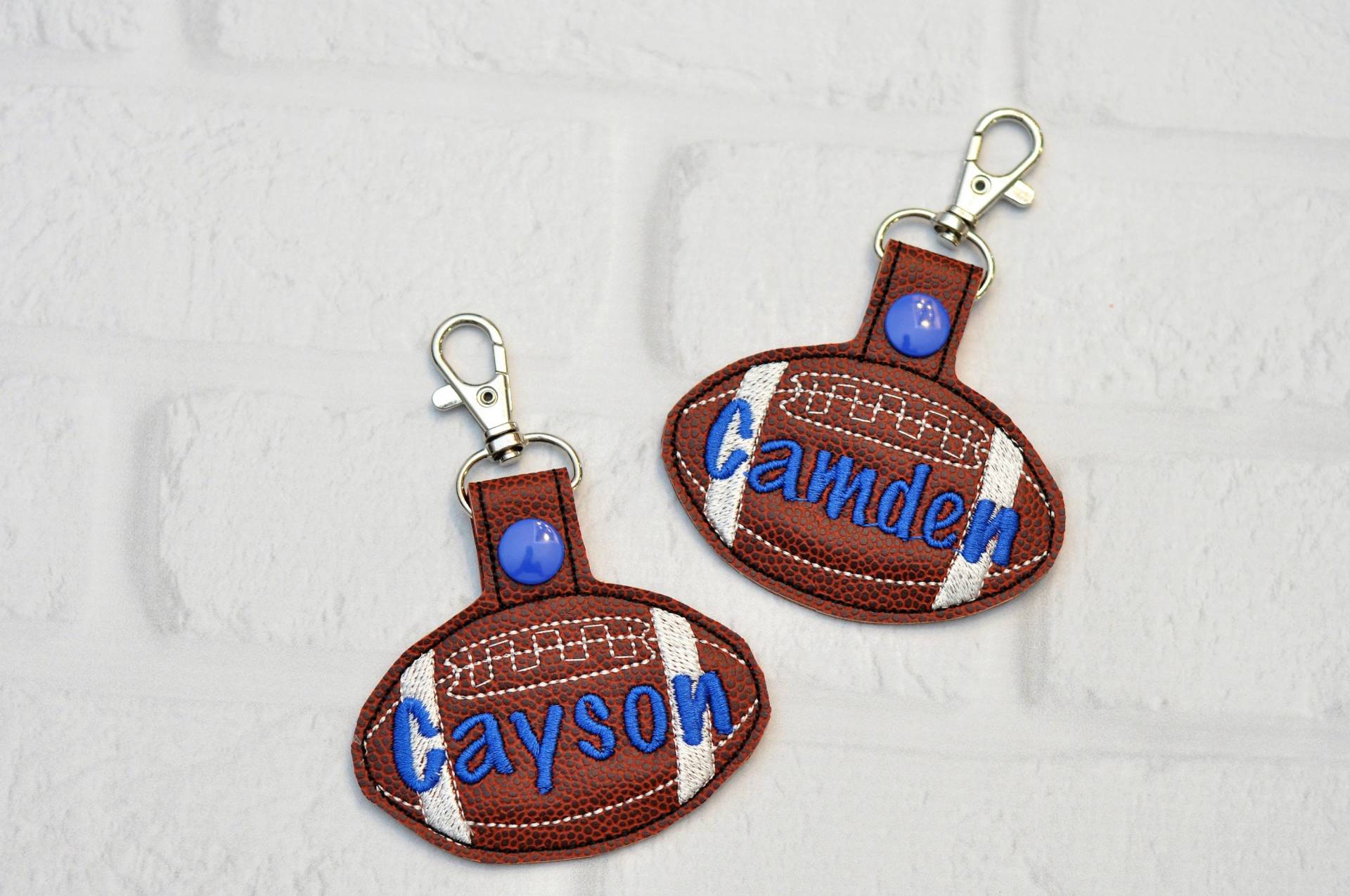 Fußball Schulrucksack Name Tag-Back To School Tag-Gepäckanhänger-Personalisierter Namensanhänger-Taschenanhänger Sport-Name Tag Für Rucksack Kinder von JJCuties