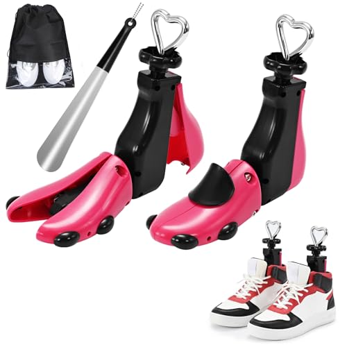 JJDPARTS Schuhspanner Damen, Stiefelspanner für Damen, verstellbarer Unisex-Stiefel, breite Füße (für Damengröße 39-45, Herren 38-44), 2er-Pack, 2 PACK（For Women size 6-11,Men's 5-9.5） von JJDPARTS