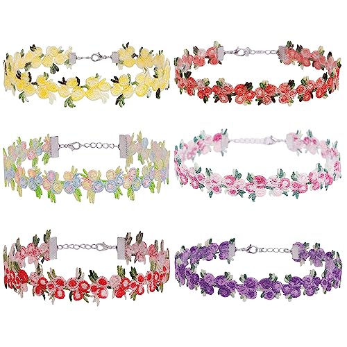 JJDreams Boho Bunte Choker Halskette Verstellbare Strand Halskette Schmuck Zubehör Hawaii Halskette Set für Frauen von JJDreams