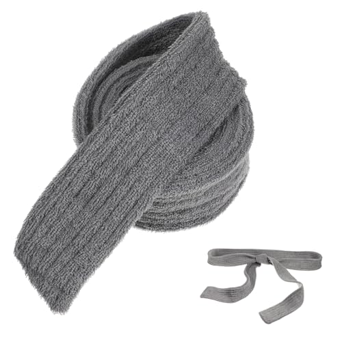 JJUNW Bademantel Gürtel Ersatz - Unisex Widerstandsfähiger Gürtel aus Polyester für Hotel Bademantel, Pyjama und Taillengürtel (Grau) von JJUNW