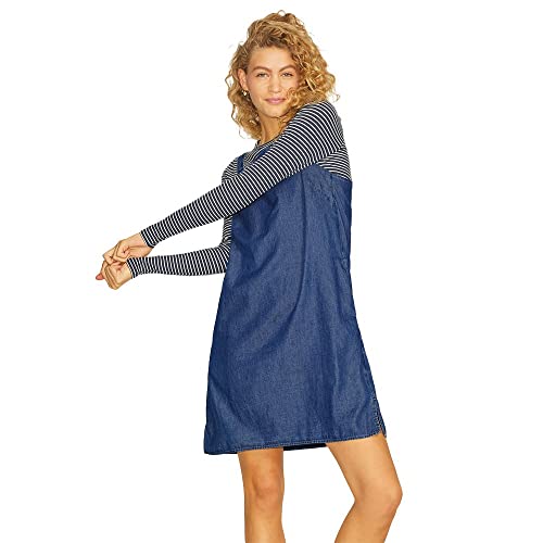 JACK & JONES Casual Dress Damen, Medium Blue Denim, S von JJXX
