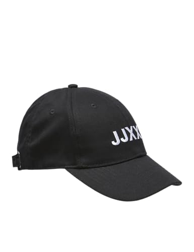 JACK & JONES Damen Jjxx Jxbasic Big Logo Baseball Cap Noos Baseballkappe, Black/Detail:/Big logo on front, Einheitsgröße von JJXX