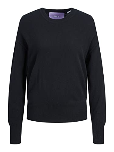 JJXX Damen Jjxx Jxtamy Ls Cashmere Crew Neck Knit Noos, Schwarz, XS von JJXX