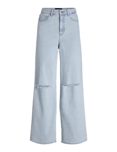 JACK & JONES Damen Jxtokyo Wide Hw R6084 DNM Sn Jeans, Blau, 31W x 34L von JJXX