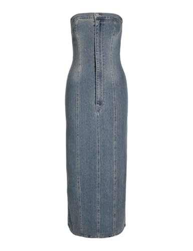 JJXX Damen Jxtinga Slim Dress DNM Jeanskleid, Medium Blue Denim, L von JJXX