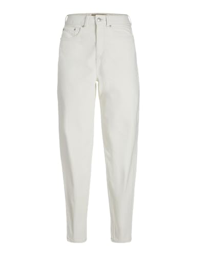 JJXX Damen JJXX JXLISBON MOM HW NR4012 NOOS Jeans, White Denim, 25/30 von JJXX