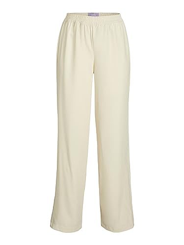 JJXX Damen JJXX JXPOPPY Regular HW Pant NOOS Hose, Seedpearl/Detail:No Pockets, M/30L von JJXX