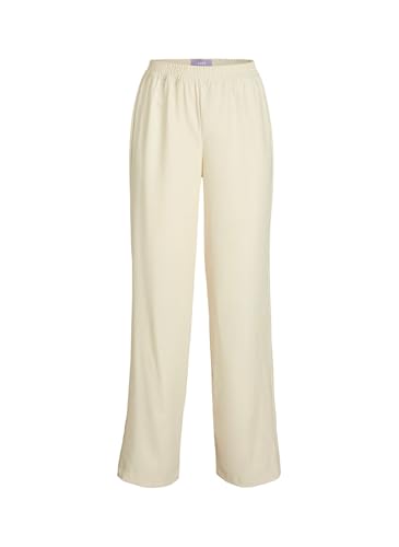 JJXX Damen JJXX JXPOPPY Regular HW Pant NOOS Hose, Seedpearl/Detail:No Pockets, XS/30L von JJXX