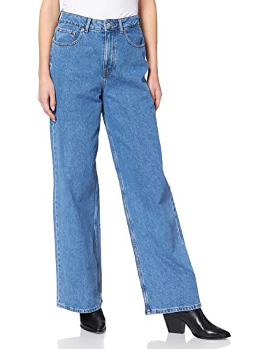 JJXX Damen JJXX JXTOKYO WIDE HW NR6002 NOOS Jeans, Medium Blue Denim, 31/34 von JACK & JONES