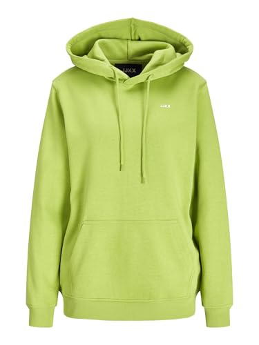 JJXX Damen JXABBIE RLX LS Every Hood SWT NOOS Hoodie, Parrot Green/Print:Bright White Logo, XS JJXX Damen JXABBIE RLX LS Every Hood SWT NOOS Hoodie, Parrot Green/Print:Bright White Logo, XS von JJXX