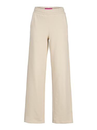 JJXX Damen JXALLY REG Wide HW Pants SWT SN Jogginghose, Fog, XL von JJXX