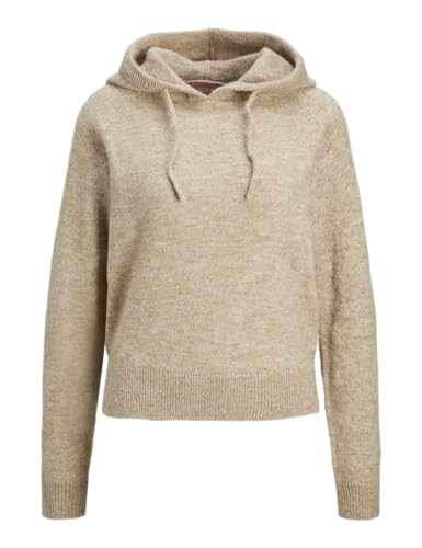 JJXX Damen JXEVI Hoodie Knit SN Strickpullover, Peyote, XL von JJXX