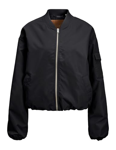 JJXX Damen JXLEILA Bomber Jacket OTW NOOS Bomberjacke, Schwarz, L von JJXX