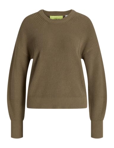 JJXX Damen JXMILA Twist Crew Neck Knit NOOS Strickpullover, Otter,M von JJXX
