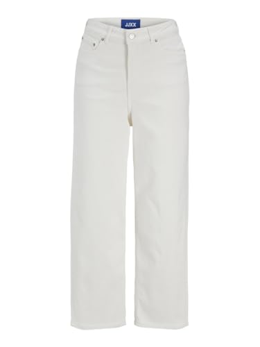 JJXX Damen JXMILLA Culotte HW C185 DNM LN Jeans, White Denim, 30W x 32L von JJXX