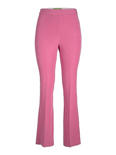 JJXX Damen JXMYNTE Slim Flared HW Pant NOOS Chino Hose, Carmine Rose, L von JJXX