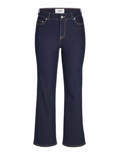 JJXX Damen JXNICE SL-Straight ANK MW C8157 DNM NOOS Jeans, Dark Blue Denim, 26W x 32L von JJXX