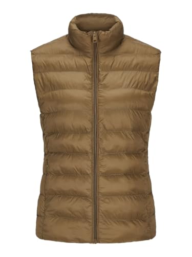 JJXX Damen JXNORA Lightweight Vest OTW NOOS Steppweste, Kangaroo, L von JJXX