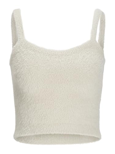 JJXX Damen JXOLIVIA TOP Knit Stricktop, Feather Gray, Medium von JJXX