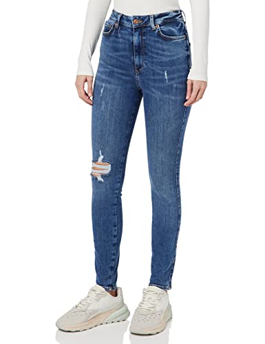 JJXX Damen JXVIENNA Skinny HW CSE1008 B Jeanshose, Medium Blue Denim, S/30L von JJXX