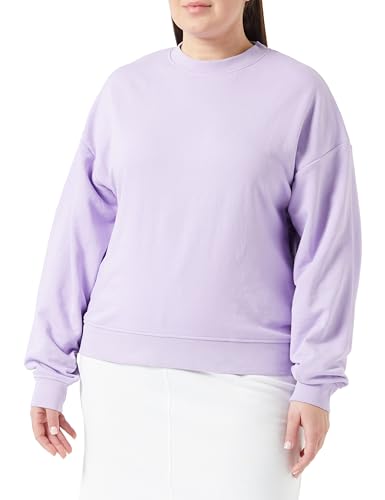 JJXX Damen Jxalfa Rlx Short Ls Crew Swt, Lilac Breeze, L von JJXX