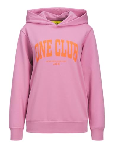 JJXX Jack&Jones Damen JXAMELIA RLX LS Hood Sweat SWT Kapuzenpullover, Moonlite Mauve, 32 von JJXX