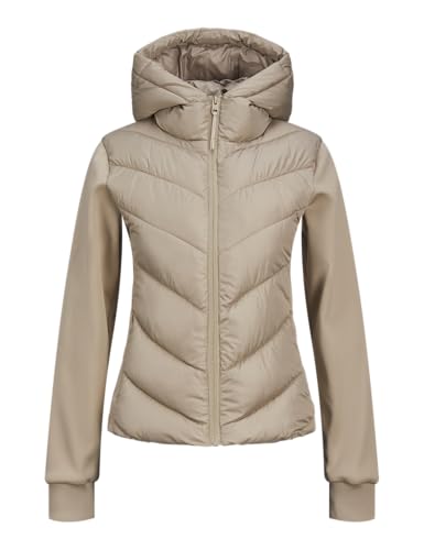 JJXX Damen Jxmacy Lightweight Jacket OTW Jacke, Feather Gray, XL von JJXX