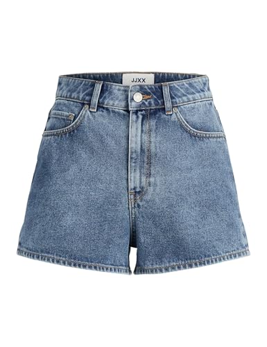 JJXX Damen Jxnany Mini Hw Denim Shorts Dnm Sn, Medium Blue Denim, S von JJXX