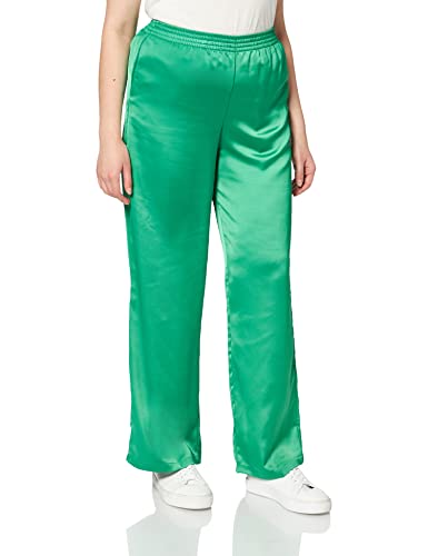 JACK & JONES Damen JJXX JXKIRA Regular Satin Pant NOOS Hose, Jolly Green, M von JACK & JONES