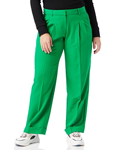 Jack & Jones Damen JJXX JXMARY REGULAR PLEATED MW PANT NOOS Chino, Jolly Green, 32/32 von JACK & JONES