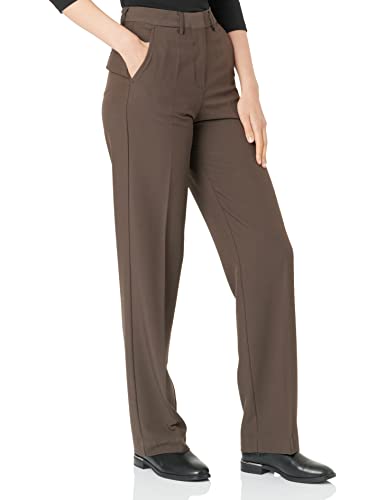 JJXX Damen Jxmary Hw Pant Pnt Noos Hose, Mulch, 26W / 32L EU von JACK & JONES