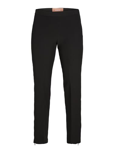 JJXX Damen JXMYNTE Slim HW Pant NOOS Chino Hose, Black, L von JJXX