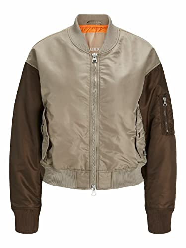 JJXX Women's JXKEMP Pilot Jacket NOOS Jacke, Brindle/Detail:Block, XL von JACK & JONES