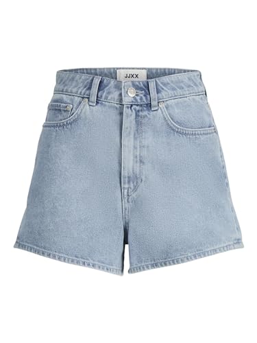JJXX Damen Jxnany Mini Hw Denim Shorts Dnm Sn, Light Blue Denim/Detail:bleached, XS JJXX Damen Jxnany Mini Hw Denim Shorts Dnm Sn, Light Blue Denim/Detail:bleached, XS von JJXX